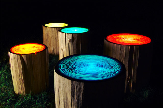 Tree Ring Lights by Judson&nbsp;Beaumont