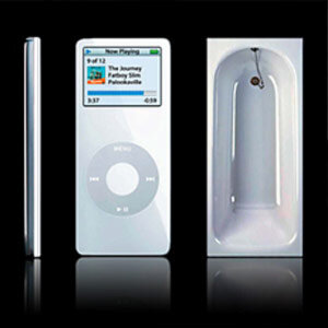 The iPod and the&nbsp;Bathtub