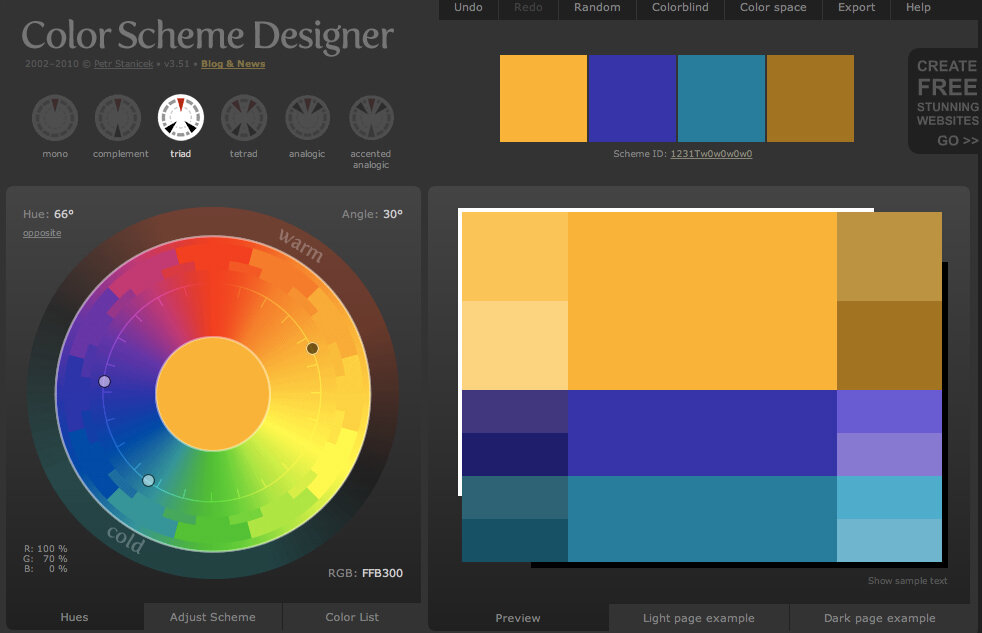 Color Scheme Designer