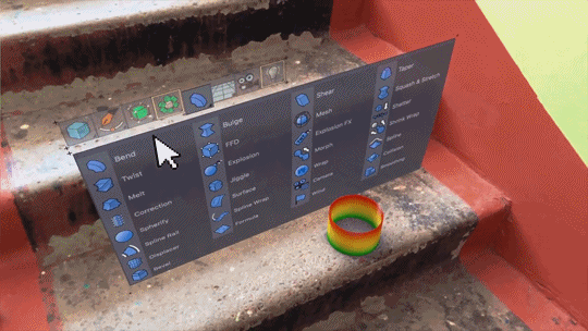 Outside uses a 3D modeling interface on the real&nbsp;world